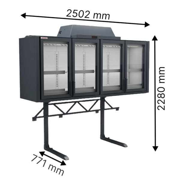 Морозильна шафа AHT KINLEY XL 250